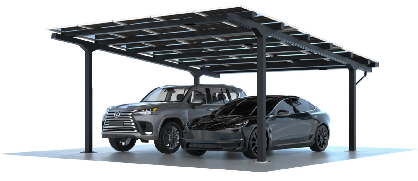 GoodWe residential solar carport featured in the All-Energy Australia 2024 announcement