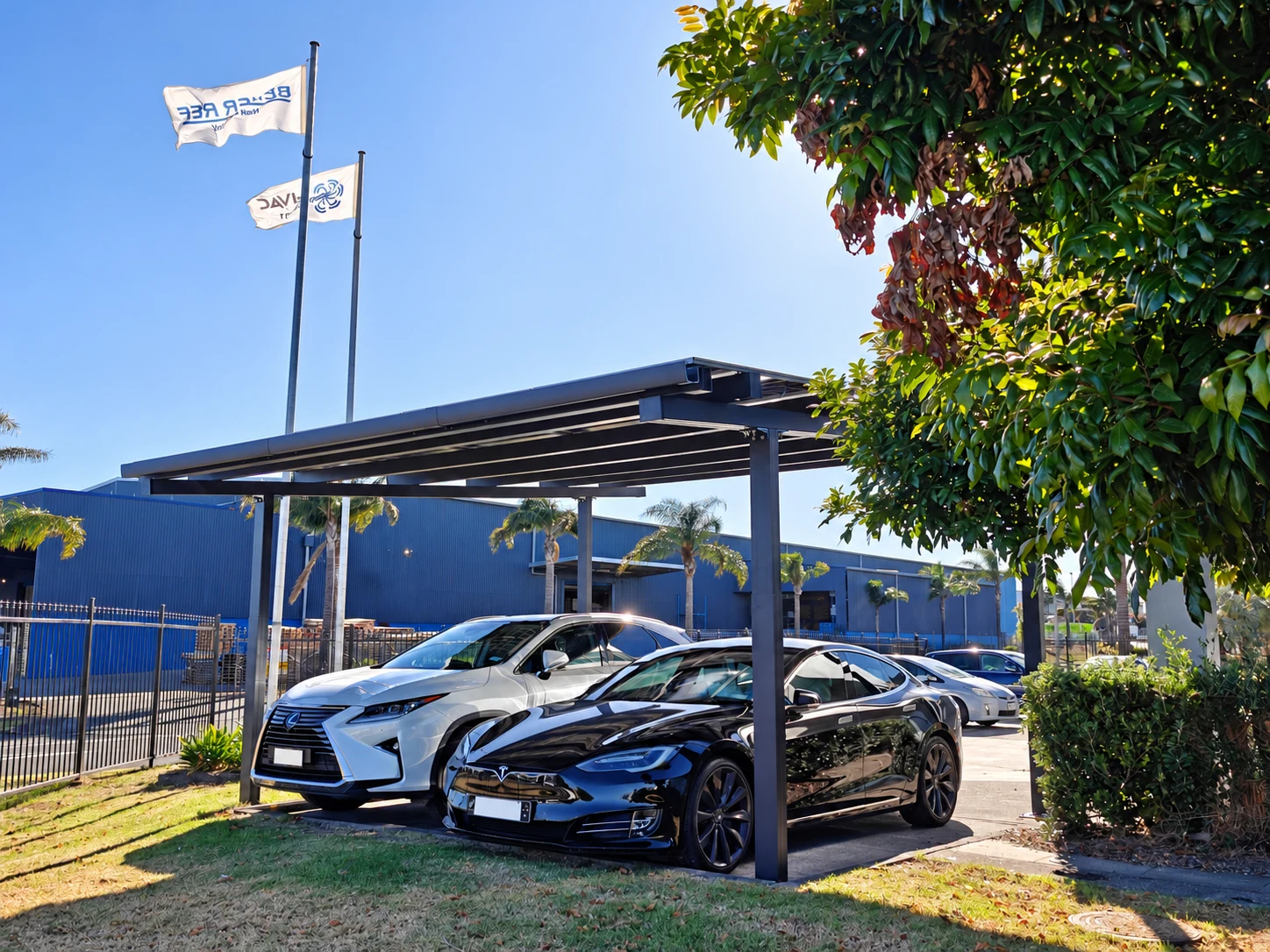 Auckland, New Zealand 8kW Double Carport