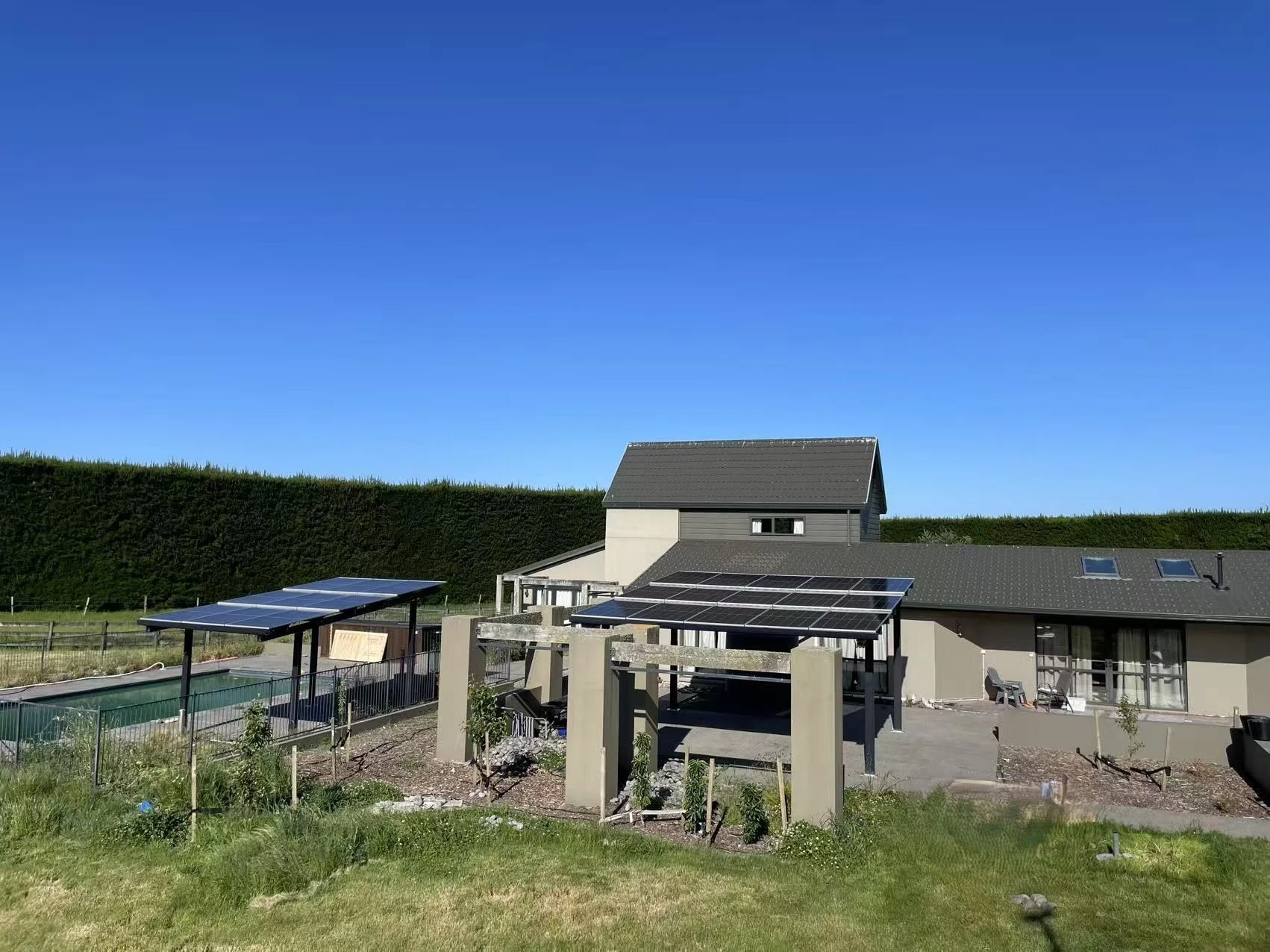 Dual Solar Carport Solution in Christchurch, New Zealand