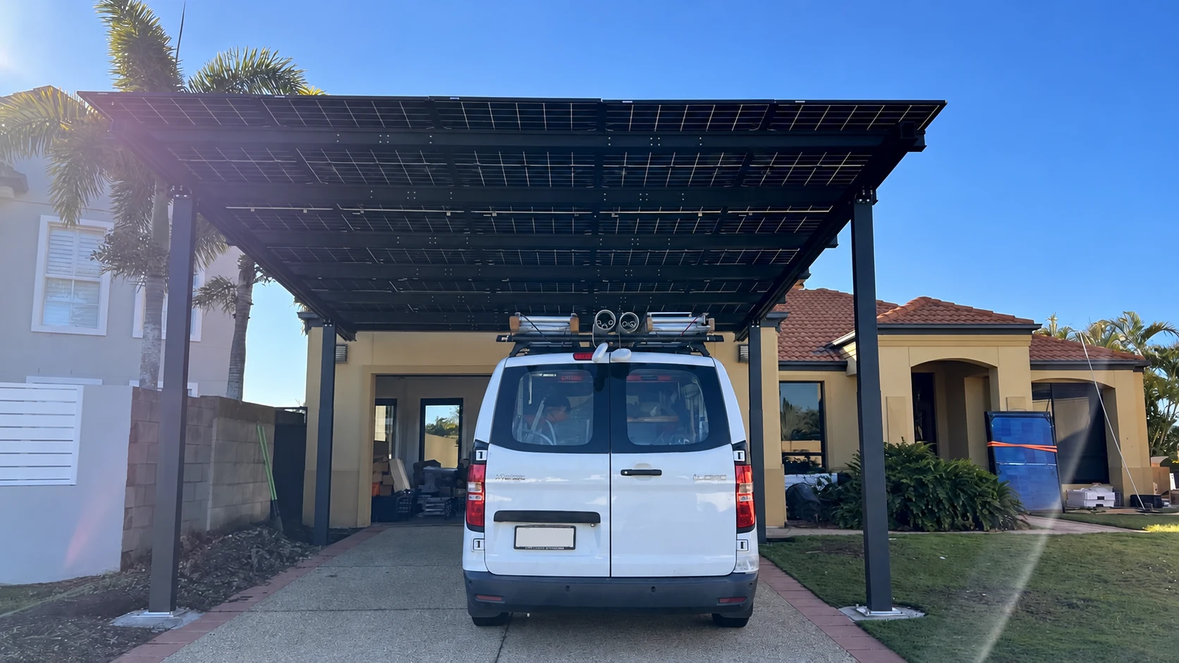 Queensland, 8kW Double Carport