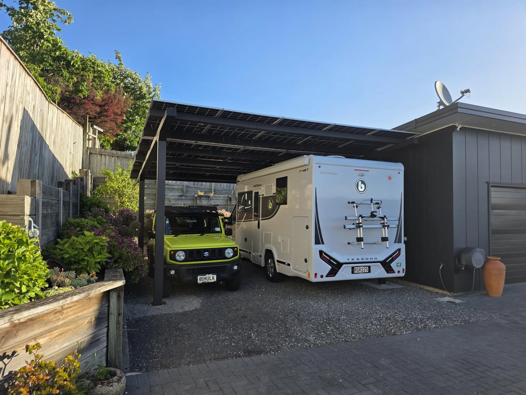 Taupo 8 kW VELA Double Carport