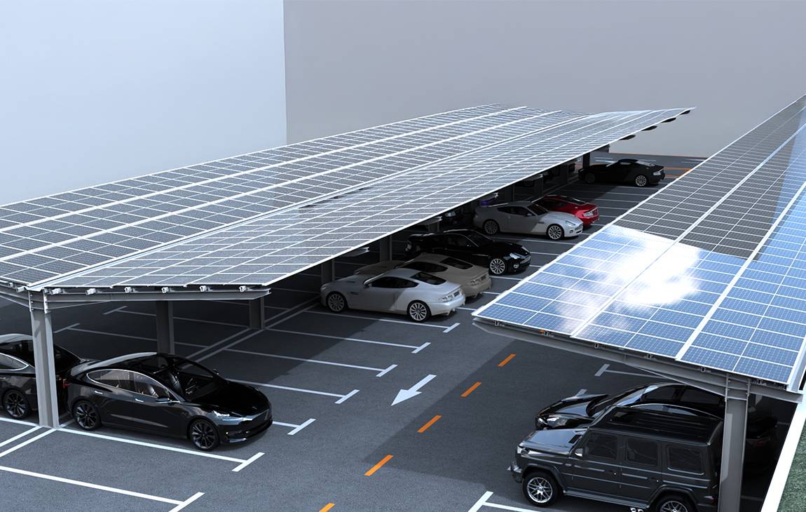 Atlas Series Commercial  Solar Carport