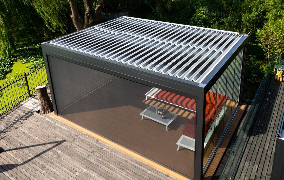 Luxa Series Solar Pergola