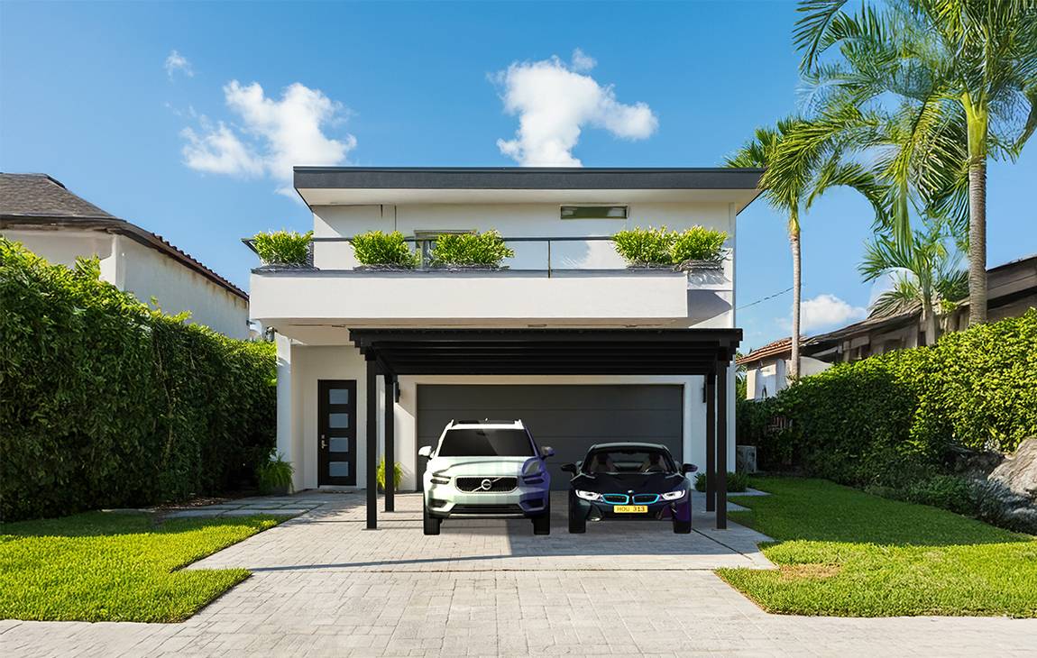 Vela Series Residential Solar Carport